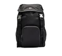 BOSS Matte-twill backpack with double monogram and full lining - Style BB_Backpack, 50516809 Black pcs.