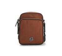 BOSS Twill reporter bag with Double B monogram - Style B_Icon_NS Crossb, 50523462 Brown pcs.