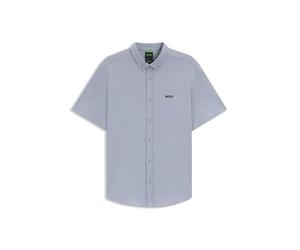 BOSS Mens B Motion S Regular-fit Shirt in Dynamic Cotton Jersey