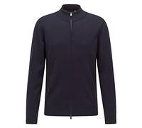 BOSS Mens Balonso Virgin-Wool Cardigan in a Regular fit