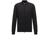 BOSS Virgin-wool cardigan in a regular fit - Style Balonso, 50468254 Black L
