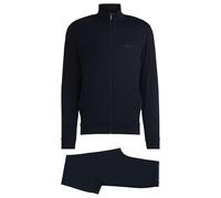 BOSS Mens Bamboo Long Set Relaxed-fit tracksuit in stretch fabric with logo details