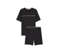 BOSS Mens Bamboo Short Set Gift-boxed pyjamas in stretch-bamboo jersey