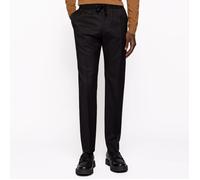 Boss Mens Banks Trousers in Black Wool - Size 30W/32L