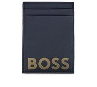BOSS Mens Big BC Cardcase Leather Card Holder with Contrast Logo and ID Window