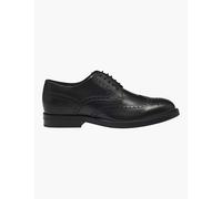 Boss Mens Black Dressletic Leather Derby Shoes Eur 43.5 / 9.5 Uk Men