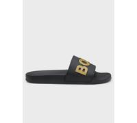 Boss Mens Black Kirk Slide - Size UK 4
