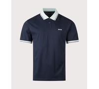 Boss Blocks 10249510 Short Sleeve Polo Blue 2XL Men