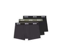 BOSS Mens Bodywear 3 Pack Boxer Shorts with Logo Detail