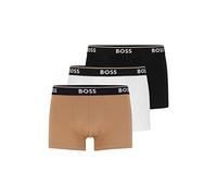 BOSS Mens Bodywear 3 Pack Boxer Shorts with Logo Detail