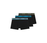 BOSS Mens Bodywear 3 Pack Boxer Shorts with Logo Detail