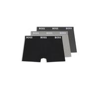 BOSS Mens Bodywear 3 Pack Boxer Shorts with Logo Detail