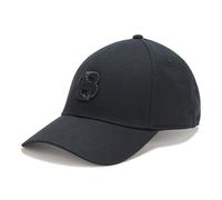 BOSS Men's Bold Center Logo Twill Cap Baseball, Black/Grey, One Size