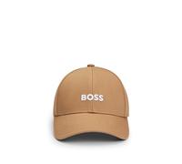 BOSS Men's Bold Center Logo Twill Cap Baseball, Camel, One Size