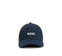 BOSS Men's Bold Center Logo Twill Cap Baseball, Spruce Blue, One Size