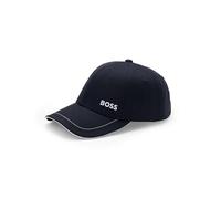 BOSS Men's Bold Logo Twill Cap Baseball, Dark Blue, One Size