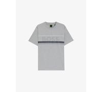 BOSS Iconic Zone Short Sleeve T-Shirt Grey - L