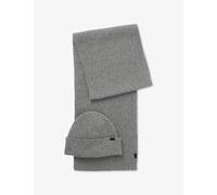 BOSS Orange Uboldi Scarf & Beanie Set - Silver 041