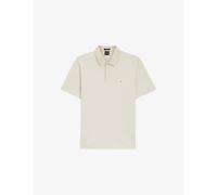 BOSS Mercerised-cotton polo shirt with Double B monogram - Style C-Parris 01, 50555829 Natural XXXL