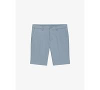 Boss Mens Boss Elasticated-Waist Slim-Fit Stretch-Woven Shorts Dark Grey 34