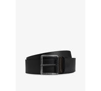 BOSS Men's Jeeko Leather Belt 38R (100cm) Black