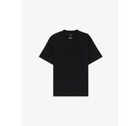 Boss Mens Boss Logo-Collar Short-Sleeve Stretch-Cotton T-Shirt Black S