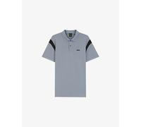 Boss Union Paddy 10255848 Green Short Sleeve Polo Blue XL Men