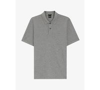 BOSS Pallas Short Sleeve Polo, Grey, Size S, Men Grey