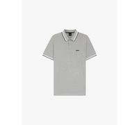 Boss Paddy 10241663 Short Sleeve Polo Grey L Man
