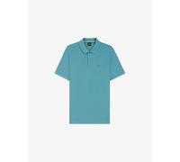 Boss Mens Boss Pallas Embroidered-Logo Cotton Piqué Polo Shirt Light/Pastel Blue 2XL