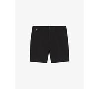 Boss Mens Boss Slim-Leg Modern-Fit Stretch-Cotton Shorts Black 38