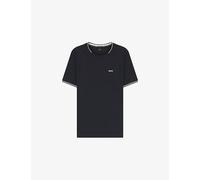 Boss Mens Boss Textured Regular-Fit Cotton-Knit Jumper 252 3XL