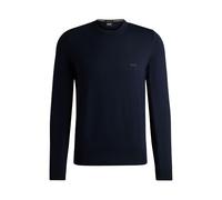 BOSS Black Botto-l Crew Neck Knitwear Dark Blue Size: SIZE L