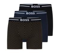 BOSS Men's BoxerBr 3P Bold Des BOXER_BRIEF, Open Miscellaneous967,
