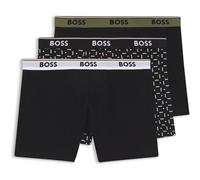 Boss Mens Boxerbr 3p Powe in Black - Size Small