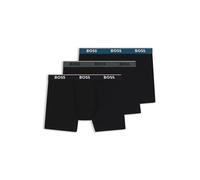 BOSS Bodywear 3 Pack Power Contrast Waistband Boxer - Assorted - Multi, Assorted, Size 2Xl, Men Assorted