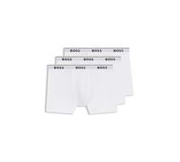 BOSS Mens BoxerBr 3P Power Three-Pack of Stretch-Cotton Boxer Briefs with Logos