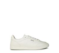 BOSS Mens Brandon Leather Trainer Trainers White 10 UK