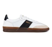 Boss Mens Brandon Tenn Trainers - White Leather - Size UK 6