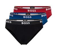 Boss 3 Pack Mens Brief - Multicolour Cotton - Size Large