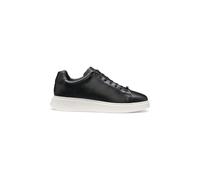BOSS Leather trainers with rubber outsole - Style Bulton_Runn_lt_N, 50497887 Black 16