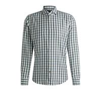 Boss Mens C-Hal Casual Shirt - Blue - 16in - Blue - 80% Lyocell/20% Wool