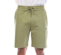 Boss Mens C-Leoni 01 Monogram Shorts - Green - L - Green - 87% Cotton/13% Polyester