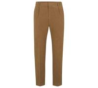 Boss Mens C-Peter Relaxed Fit Trousers - Beige - 34R - Beige - 100% Cotton