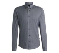 Boss Mens C-Roan-Kent-C1 Shirt - Dark Blue - M - Dark Blue - 100% Cotton