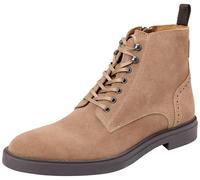 BOSS Men's Calev_Halb_brsd Half_Boot, Medium Beige, 10 UK