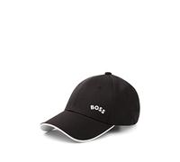 BOSS Men's Cap-Bold-Curved Cap, Black1, ONESI