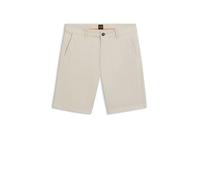 BOSS Mens Chino Shorts Cotton Light Beige L