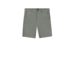 BOSS Mens Chino-Slim-Shorts Slim-fit Shorts in Stretch-Cotton Twill