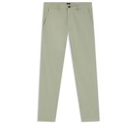 BOSS Mens Chino Slim Slim-fit Chinos in Stretch-Cotton Satin